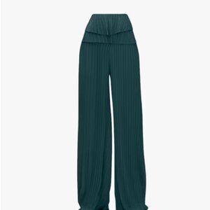 ANDREA IYAMAH LINEA GREEN PLEATED PANTS: NEVER WORN! DEADSTOCK ITEM